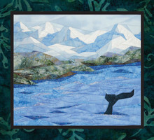 Whale Watching - NEW Foundation Paper Piecing Technique by Cynthia England  Quilt