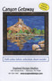 Canyon Getaway - NEW Foundation Paper Piecing Method - (Picture Piecing) - Quilt Front Cover