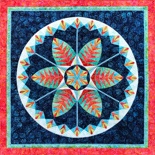 Botanica Foundation Paper Piecing Pattern Quilt