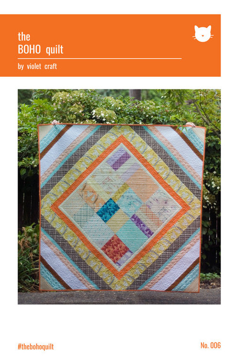 The BOHO Foundation Paper Piecing Quilt Front Cover