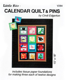 Calendar Paper Piecing Quilt Front Cover