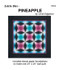 Pineapple Paper Piecing Pattern Front Cover