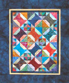 Scrap Happy Spools Paper Piecing Quilt Pattern