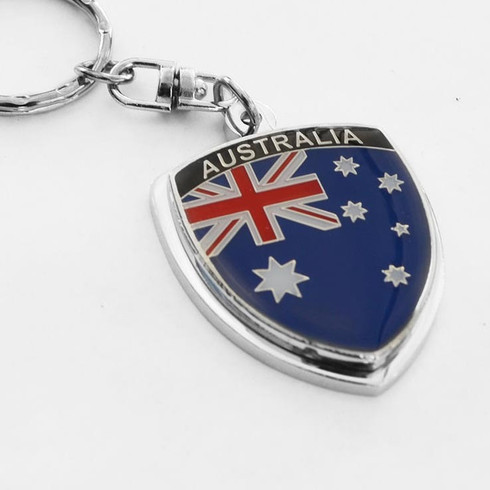 Australia Crest Key Chain Keychain