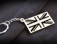 UK Union Jack Flag Custom Stainless Steel Keychain