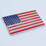 USA American Badge Crest Emblem 2" x 1"