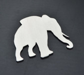 Elephant  Stainless Metal Car Truck Motorcycle Badge Emblem  (select size)