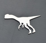 Dinosaur T Rex Stainless Metal Car Truck Motorcycle Badge Emblem (select size)