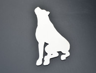 Rottweiler Dog Stainless Metal Car Truck Motorcycle Badge Emblem  (select size)