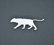 Panther v2 Stainless Metal Car Truck Motorcycle Badge Emblem (select size)