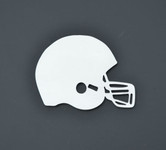 Football Stainless Metal Car Truck Motorcycle Badge Emblem (select size)
