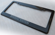 Touring Edition Custom Real Carbon License Plate Frame Holder Surround with Mounting Screws & Caps