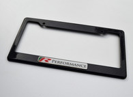 R Performance Custom Real Carbon License Plate Frame Holder Surround with Mounting Screws & Caps