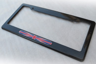 UK Union Jack  Custom Real Carbon License Plate Frame Holder Surround with Mounting Screws & Caps