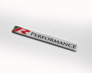 R performance Emblem Badge Metal Show Quality