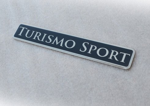 Turismo Sport Emblem Badge Metal Show Quality