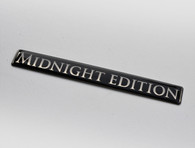 Midnight Edition Emblem Badge Metal Show Quality 