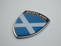 Scotland Scottish Metal Crest Badge Emblem 2.5" tall Premium Show Quality