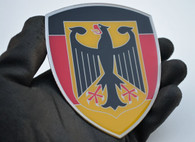 Germany Crest Emblem 4" Tall Slim Badge