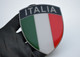 Italy Italia Metal Crest Badge Emblem Large 4" Tall