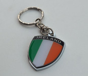 Ireland Irish Metal Keychain 1.7" Tall Premium Show Quality