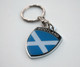 Scotland Scottish Metal Keychain 1.7" Tall Premium Show Quality