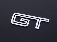 GT Retro Badge Emblem 4" Metal Car Truck Motorcycle