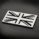 England GB Great Britain UK United Kingdom Union Jack Metal Emblem Decal Ornament Crest Blasted Badge Emblem Metal Car Truck Motorcycle