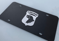 101st Airborne Division Army License Plate Décor Decorative