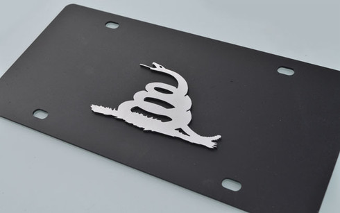Don't Tread |On Me Snake License Plate Décor Decorative
