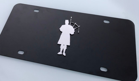 Bagpipe Scottish Piper License Plate Décor Decorative