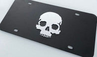 Skull Head License Plate Décor Decorative
