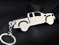 Custom Stainless Steel Keychain for Ford Raptor Enthusiasts
