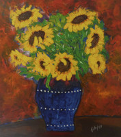 Fito (Adolfo Flores González),  Untitled, 1999. Acrylic on paper.       12.5” x 11”     #2340