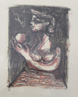 Nelson Dominguez #6397 (SL) Untitled, 2007. Serigraph print edition 1/33.  14.75 x 11 inches