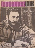 Ediciones COR. Fidel Castro coparecencia en TV. Julio 3, 1968