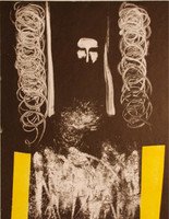 Càceres (Rafael Angel Càceres Valladares) #2265. "Pascual," 1999. Monotype, 1/1.   18 x 13.75 Inches