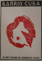 Reynerio Tamayo, "Barrio Cuba,"  2009. Silkscreen poster, 26" x 19"  #5120