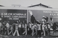 Mayito (Mario García Joya), "Mi mejor homenaje," Havana, 1976. Silver gelatin print, 15.75" x 19.75", signed and dated 1978, #145