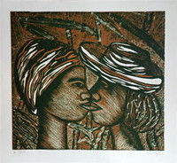 37 Choco (Eduardo Roca), Untitled, 1980. Lithograph, 33/40. 16” x 17.5” #1281