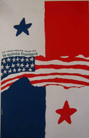 ICAIC (Eduardo Muñoz Bachs), "La quinta frontera," 1974. Silkscreen poster, 30" × 20"