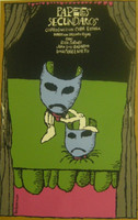 ICAIC (Eduardo Muñoz Bachs), "Papeles Secundarios," 1989. Silkscreen poster, 30" × 20"