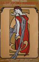 Julio Eloy Mesa, "La bella del Alhambra,"   Silkscreen poster, 30" x 20"