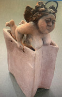Martha Jimenez #5458  Untitled, ND. Clay sculpture from Camaguey, Cuba.  SOLD!