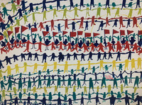 Lifeline Fund Down Syndrome Project, Oscar Nunez #5831. Untitled, N.D. Acrylic On Paper.
