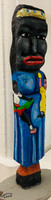 Castillo (Osvaldo Castillo Vasquez), Untitled, 2000. Painted wood sculpture.      23.5” x 4.5” x 3”  #7891  SOLD