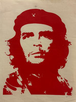 Felix Beltran, Untitled, (Che), 1969. Silkscreen print.         21” x 16”           #68