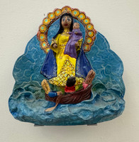 Mercedes Rodriguez,  Untitled, 2011. Papier-mâché sculpture. 12" H × 12" W × 36" D