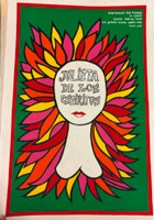 ICAIC (Antonio Fernandez Reboiro), Julieta de los Espiritus , 1967. Silkscreen poster. 30" x 20"