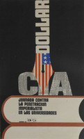 OCLAE (Mario Sandoval), "Jornada contra la penetración imperialista en las universidades," 1971. Offset poster, 20.5" × 13"